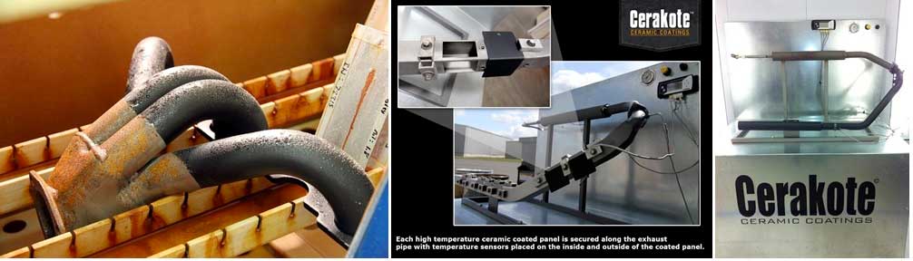 Tests des peintures céramiques haute température CERAKOTE Tests des peintures céramiques haute température CERAKOTE