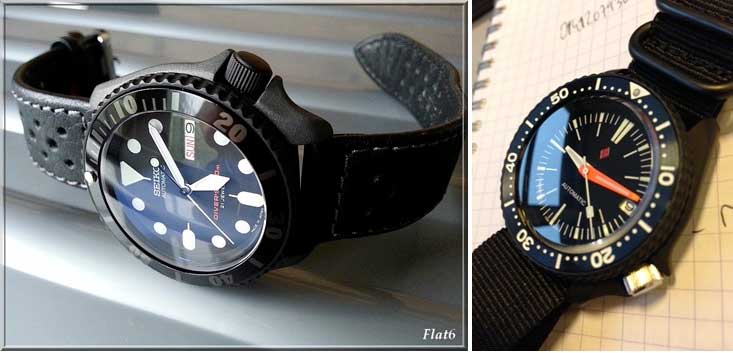 Rev�tement c�ramique sur montres